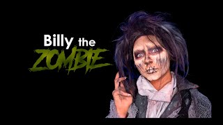 Billy Butcherson Zombie Hocus Pocus 2 Halloween Makeup Look Tutorial [upl. by Adnawyt]