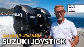 ITA Prova Joystick Fuoribordo Suzuki DF 350 AMD  The Boat Show [upl. by Lynad759]