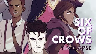 Six of Crows  Timelapse  Book Thoughts Spoiler Free [upl. by Tarton]