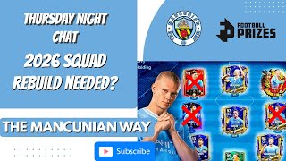 THURSDAY NIGHT CHAT  SQUAD REBUILD OF 2026  BOURNEMOUTH PREVIEW  MCFC MANCITY AFCB TRANSFERS [upl. by Sliwa56]