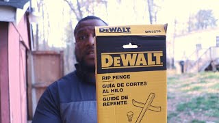 Dewalt Circular Saw Fence Rip Fence  DW3278 [upl. by Lleret777]