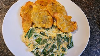 Easiest way to fry green plantains [upl. by Itsud]