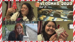 vlogmas 21 abriendo el primer regalo wuuuu  cafecito ft jess [upl. by Wynne]