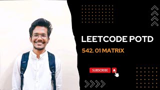 LeetCode 542 Solution 01 Matrix  C Tutorial [upl. by Yldarb]