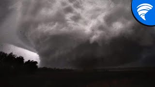 4K MASSIVE WEDGE TORNADO in Linneus Missouri [upl. by Dearborn]