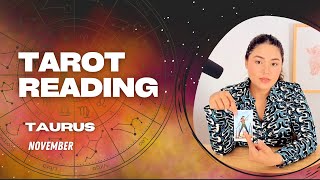 TAURUS 🔮CURRENT 👁️ MESSAGES 📬 WHAT’S HAPPENING NOW ✨ WHAT YOU NEED TO KNOW ✨TAROT ✨NOVEMBER✨ [upl. by Jacquelin50]