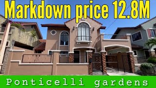 L11524 Furnished house and lot ready for occupancy  ponticelli gardens cavite Philippines [upl. by Gehman131]