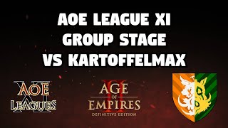 AoE League XI  Division E  Group Stage  vs Kartoffelmax [upl. by Sible]