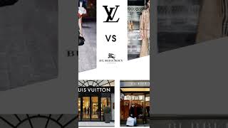 Louis Vuitton vs Burberry secret for luxuries 🔥😎fashionlouisvuittonburberrynetflixshortsvirals [upl. by Giardap596]