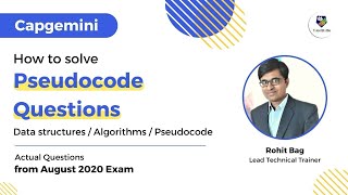 How to Solve Pseudocode Questions  Capgemini Pseudocode Questions [upl. by Shadow897]