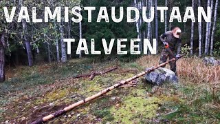 Erakkomökin talveen valmistautumista [upl. by Cheyne227]