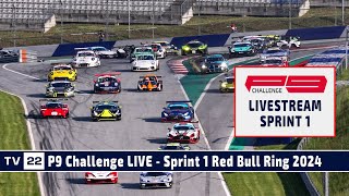 RELIVE P9 Challenge Sprint Rennen 1 am Red Bull Ring 2024 [upl. by Piper]