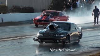 Hitman Productions March Madness 2017 Carolina Dragway House of Hook Drag Racing Grudge NT [upl. by Kristel]