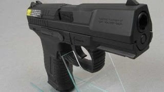 CYMA electric airsoft pistolreview shooting [upl. by Suhpoelc]