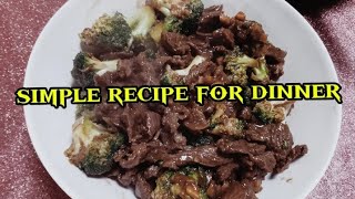 Beef broccoli  easy recipe livestream asmr satisfying [upl. by Sophi]