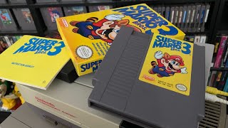 Retro Unboxing  Super Mario Bros 3 NES  ASMR [upl. by Ame6]