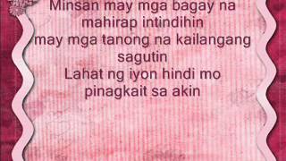 Dahil Sayo by Juris Fernandez with Lyrics [upl. by Clabo732]