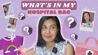 Whats In My Hospital Bag Labor Delivery FirstTimeMom [upl. by Latnahs]