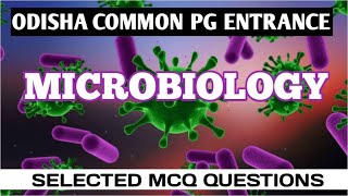 IMPORTANT MCQS ON MICROBIOLOGY II CPET BOTANY [upl. by Odrahcir]