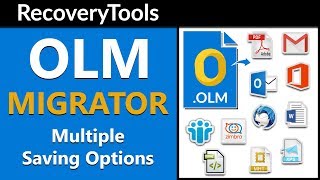 RecoveryTools OLM Converter to Migrate Emails from OLM to PST Office 365 Gmail G Suite [upl. by Cloris2]