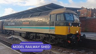 Class 47 ScotRail 47711 Lady Diana Spencer Settle and Carlisle Circular Railtour Sat 3rd Feb 2024 [upl. by Nomit486]