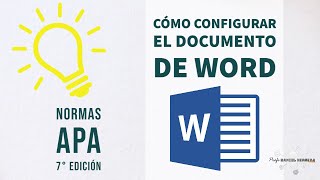 Normas APA Séptima 7ma Edición 2020  última actualización Word Tutorial en español [upl. by Delos]