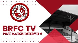 HFL 202425 Matchday 9 Fraserburgh FC Post Match Interview [upl. by Ankeny]