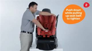 Maxi Cosi Convertible Car Seat Installation Baby Mode Australia [upl. by Fry]