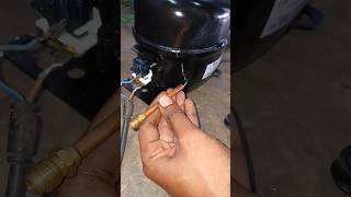 Fridge pin valve breezing fridgerepair ytshort ytviral shorts [upl. by Berliner359]