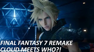 Final Fantasy 7 Remake  CLOUD MEETS KUNSEL FFCC EASTER EGG CC fans reaction [upl. by Legin]