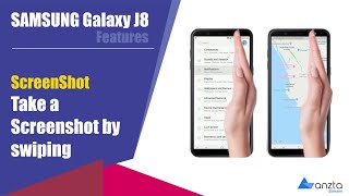 SAMSUNG GALAXY J8 SCREENSHOT  PALM SWIPE CAPTURE [upl. by Felicidad]