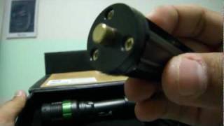 Review  Flashlight  Ultrafire Power Style CREE LED Q5 by F4NG [upl. by Neeloj]