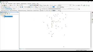 Transform geographic coordinates to projected coordinates using ArcGIS [upl. by Ramedlaw]