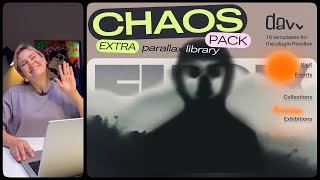 Parallax for Figma  a tutorial on creating animation templates from the quotChaos Extraquot library [upl. by Adoc]