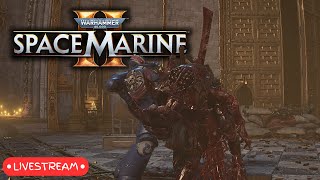 Is The Bulwark Overpowered  Warhammer 40k Space Marine 2 PC Live Gameplay [upl. by Adli69]