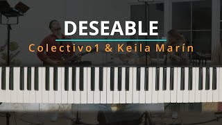 TUTORIAL DESEABLE  Colectivo1 Ft Keila Marín Kevin Sánchez Music [upl. by Stroup]