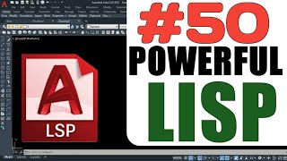 quot50 Powerful AutoCAD Productive Lisp Programs  Best CAD Tutorialsquot [upl. by Prudie]