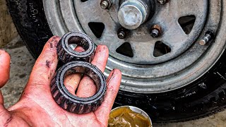 How to Replace Trailer Wheel Bearings [upl. by Neenej563]