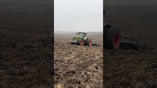 CLAAS Axion 950  LEMKEN Karat 9600 💪 [upl. by Edelson]