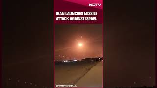 Iran Launches Missile Attack Against Israel [upl. by Rainer89]