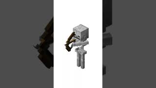 skeleton sound minecraft sound skeleton shorts [upl. by Garv]