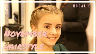 November Hairstyle amp Winactie CosmoAlphen  R O S A L I E [upl. by Sitto77]