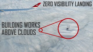 Unbelievable Plane Lands in ZERO Visibility  Virgin Atlantic Airbus A3501000 XWB [upl. by Ynnus]