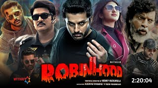 Robinhood 2024 Full Movie Hindi Dubbed South Update  Nithin New Movie  Sreeleela  Latest Movie [upl. by Yeslah]