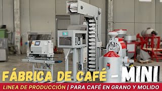 Fábrica de Café  Planta de Café  Tostar Moler y Envasar Café Tostado y Café Molido  INNOENVAS ✅ [upl. by Suzi589]