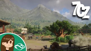 African Watering Hole  Ep5  Seven Continents Zoo  Planet Zoo Sandbox [upl. by Odnama]