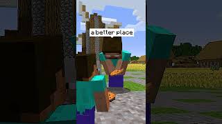 HEROBRINE’S PAST LIFE PART 2 🔗 shorts minecraft [upl. by Rapsag909]