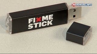 FixMeStick USB virus en malware killer review  HardwareInfo TV Dutch [upl. by Olsen]