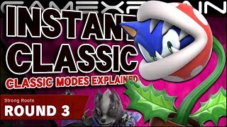 Smash Bros Ultimate Classic Mode Explained Piranha Plant Wolf Sonic Diddy Kong ROB [upl. by Anal]