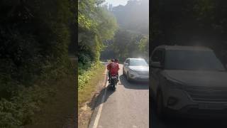 Car wale ka Reaction dekho yaar 😂😅😅ns220 bikerider bike youtubeshorts viralshort rider [upl. by Nodababus444]